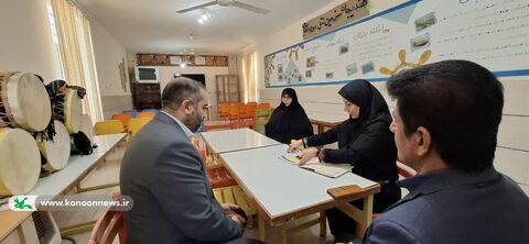 بازدید مدیرکل کانون پرورش فکری خوزستان از مرکز فرهنگی‌هنری هندیجان