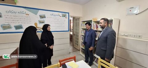 بازدید مدیرکل کانون پرورش فکری خوزستان از مرکز فرهنگی‌هنری هندیجان