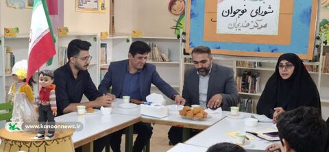 بازدید مدیرکل کانون پرورش فکری خوزستان از مرکز فرهنگی‌هنری هندیجان