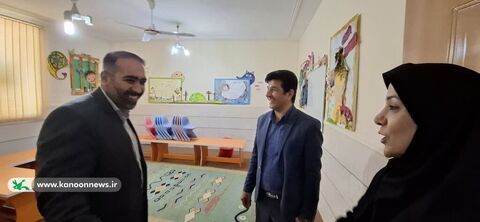 بازدید مدیرکل کانون پرورش فکری خوزستان از مرکز فرهنگی‌هنری هندیجان