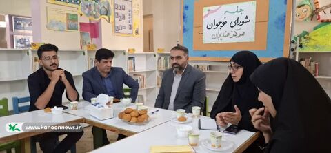 بازدید مدیرکل کانون پرورش فکری خوزستان از مرکز فرهنگی‌هنری هندیجان