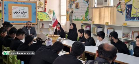 بازدید مدیرکل کانون پرورش فکری خوزستان از مرکز فرهنگی‌هنری هندیجان