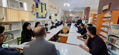 بازدید مدیرکل کانون پرورش فکری خوزستان از مرکز فرهنگی‌هنری هندیجان