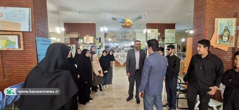 بازدید مدیرکل کانون پرورش فکری خوزستان از مرکز فرهنگی‌هنری هندیجان