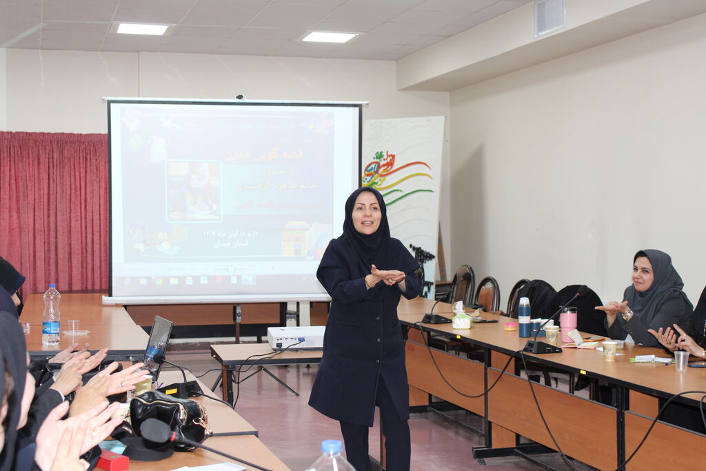 برگزاری کارگاه تخصصی قصه‌گویی مدرن با تدریس "طاهره گرمسیری" در کانون همدان