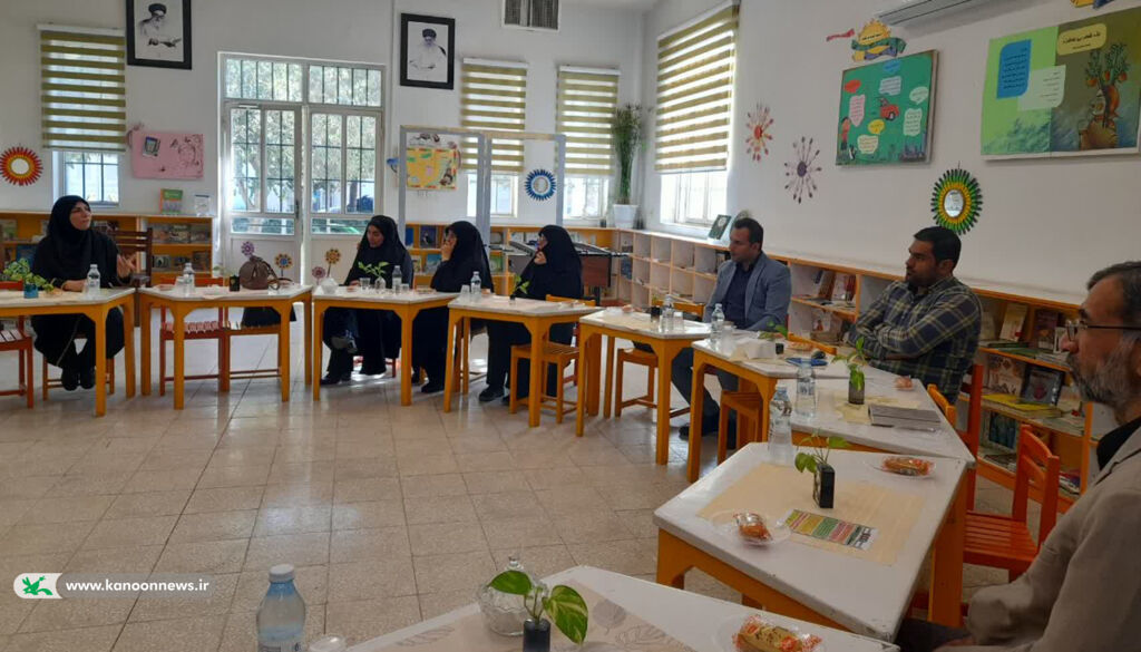 نشست هماندیشی مدیران و معاونین مدارس ناحیه ۱، با کانون پرورش فکری کودکان و نوجوانان استان قم