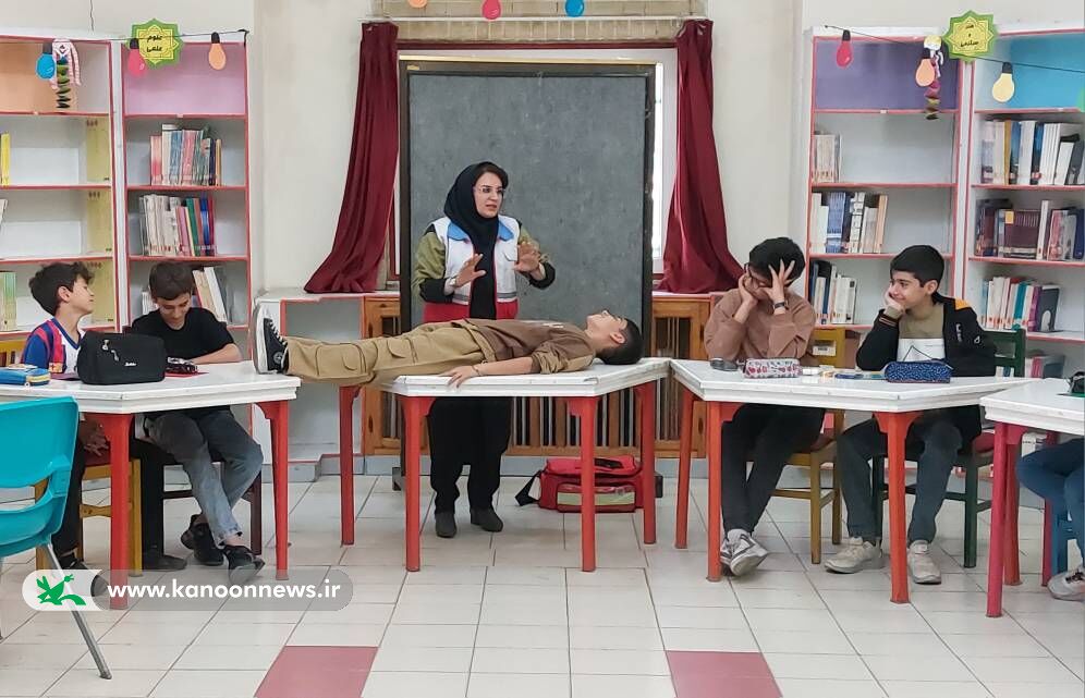 برگزاری کارگاه آموزشی «اقدامات ایمن هنگام زلزله و حوادث» در مرکز فرهنگیهنری شماره (۱) سقز