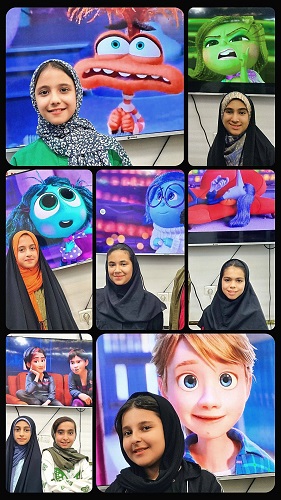 دوبله ویژه اعضای کانون پرورش فکری زیار از انیمیشن درون و بیرون ۲