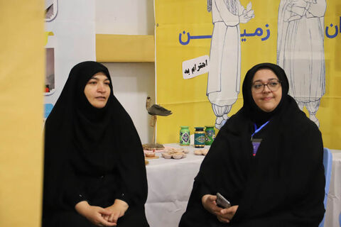 «روایت روشنایی»/ غرفه کانون استان اردبیل در نمایشگاه توانمندی‌های بانوان