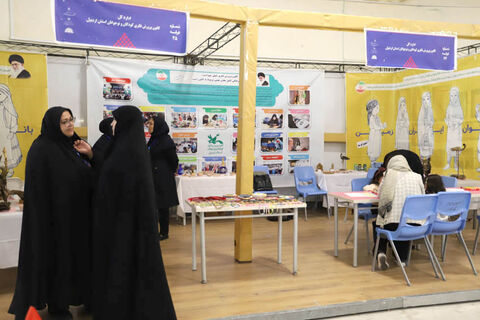«روایت روشنایی»/ غرفه کانون استان اردبیل در نمایشگاه توانمندی‌های بانوان