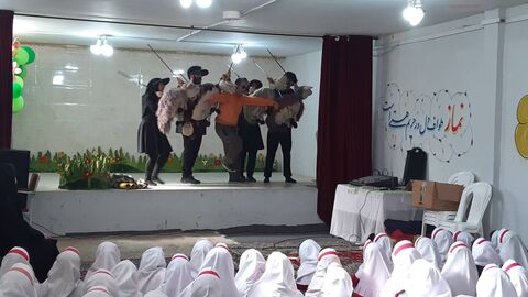 نمایش «ماجرای گله من» ویژه دانش‌آموزان در ساری