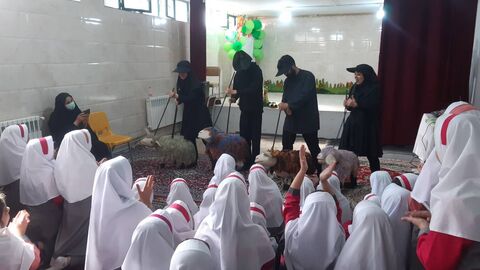 نمایش «ماجرای گله من» ویژه دانش‌آموزان در ساری