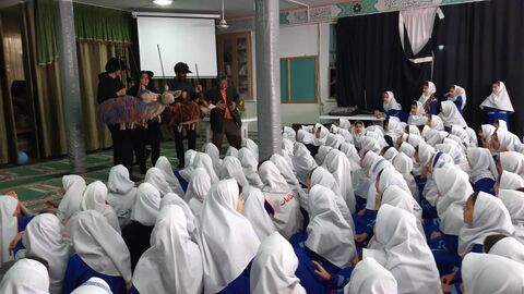 نمایش «ماجرای گله من» ویژه دانش‌آموزان در بهشهر