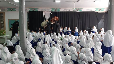 نمایش «ماجرای گله من» ویژه دانش‌آموزان در بهشهر