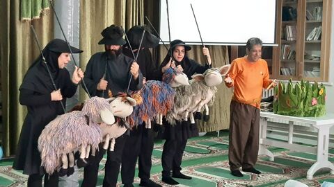 نمایش «ماجرای گله من» ویژه دانش‌آموزان در بهشهر