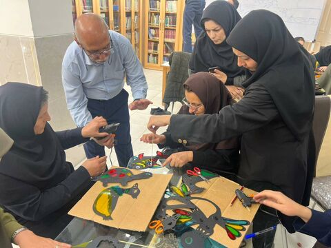 گزارش تصویری کارگاه آموزشی نمایش عروسکی سایه‌ای ویژه مربیان کانون استان اصفهان