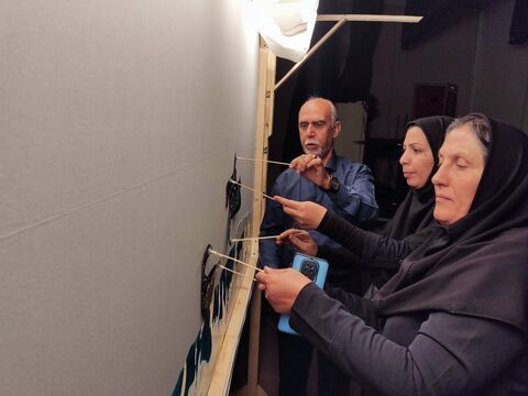گزارش تصویری کارگاه آموزشی نمایش عروسکی سایه‌ای ویژه مربیان کانون استان اصفهان