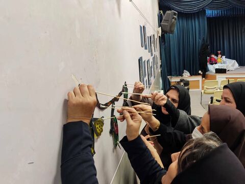 گزارش تصویری کارگاه آموزشی نمایش عروسکی سایه‌ای ویژه مربیان کانون استان اصفهان