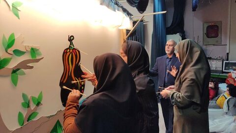 گزارش تصویری کارگاه آموزشی نمایش عروسکی سایه‌ای ویژه مربیان کانون استان اصفهان