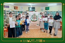 مسابقه نقاشی «خاک سالم برای شهرهای سالم» در کانون گتوند برگزار شد