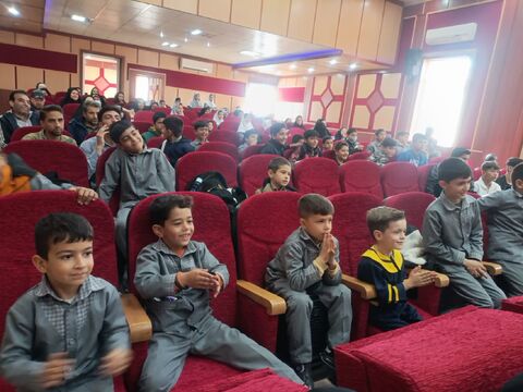 گزارش تصویری برپایی نمایشگاه کتاب در شهر مرزی باجگیران