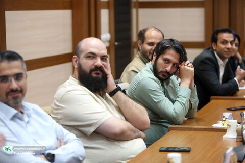 نشست مدیران کانون با فعالان حوزه پویانمایی