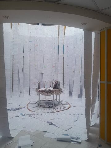 کرمانشاه. نمایشگاه کتابخوانی