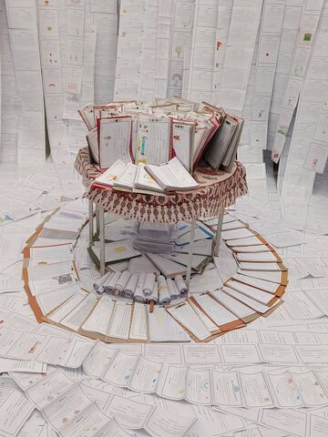 کرمانشاه. نمایشگاه کتابخوانی