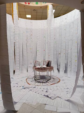 کرمانشاه. نمایشگاه کتابخوانی