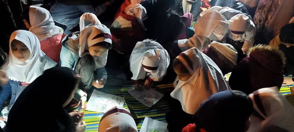 زحل در آسمان روستای آغچهقلعه ارومیه