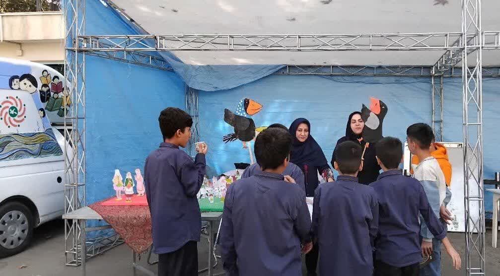 کانون پرورش فکری کودکان و نوجوانان استان البرز به پیشواز هفته کتاب و کتابخوانی رفت