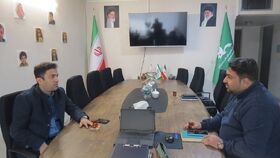 مدیر حوزه هنری استان اصفهان مهمان مدیرکل کانون شد