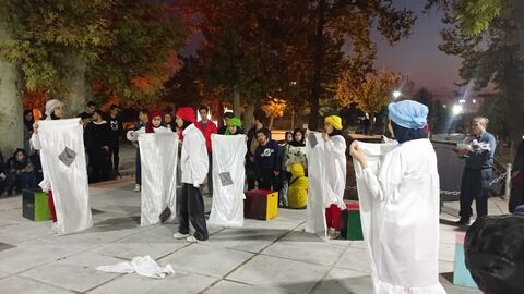 درخشش هنرمندان کانون همدان در جشنواره تئاتر بسیج