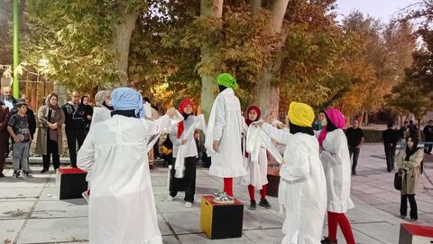 درخشش هنرمندان کانون همدان در جشنواره تئاتر بسیج