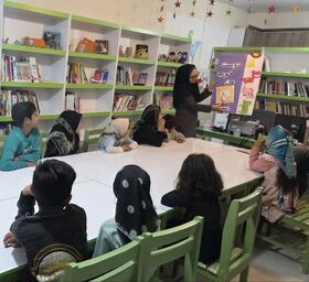 بازدید بچه‌های موسسه حمزه سیدالشهداء از مرکز فرهنگی طرقبه