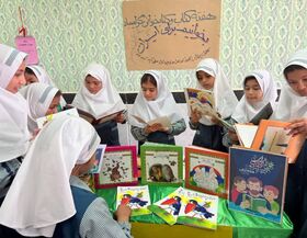 یک روز با عطر کتاب؛ روایت تصویری از جشن هفته کتاب در مراکز کانون خراسان شمالی