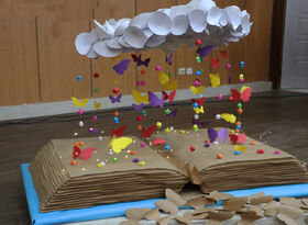 مهرواره  «دنیای رنگی کتاب‌ها» در قاب تصویر