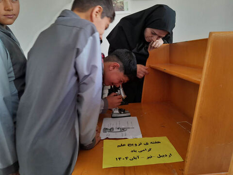 گرامیداشت هفته ترویج علم در مراکز کانون استان اردبیل