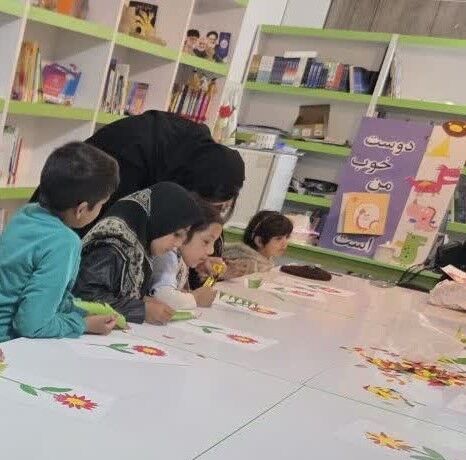 بازدید بچههای موسسه حمزه سیدالشهداء از مرکز فرهنگی طرقبه