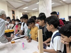 گزارش تصویری/ بازدید بیش از ۷۰۰ کودک از مرکز تخصصی علوم بندرعباس