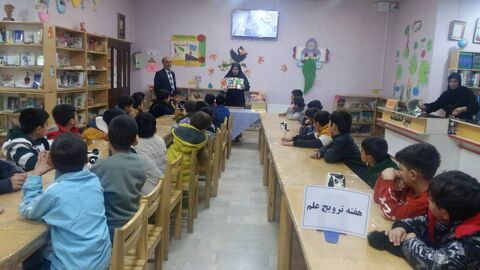 ویژه برنامه های هفته «ترویج علم» در مراکز کانون پرورش فکری کودکان و نوجوانان استان آذربایجان شرقی