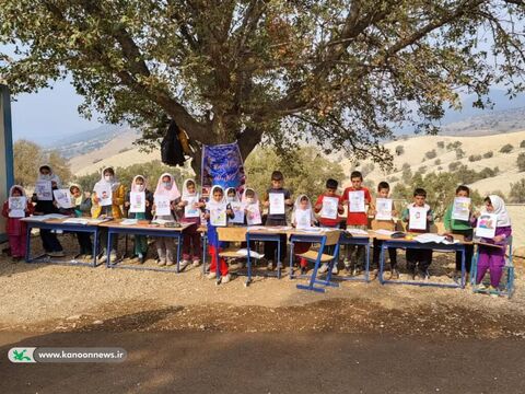 «بخوانیم برای ایران» در آبید بویر؛ اجرای برنامه‌های کتاب‌محور برای دانش‌آموزان عشایری