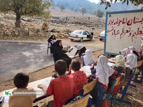 «بخوانیم برای ایران» در آبید بویر؛ اجرای برنامه‌های کتاب‌محور برای دانش‌آموزان عشایری