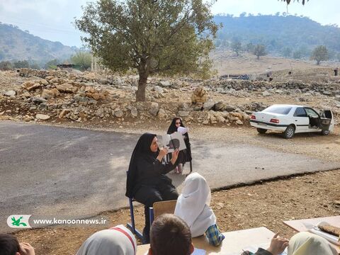 «بخوانیم برای ایران» در آبید بویر؛ اجرای برنامه‌های کتاب‌محور برای دانش‌آموزان عشایری