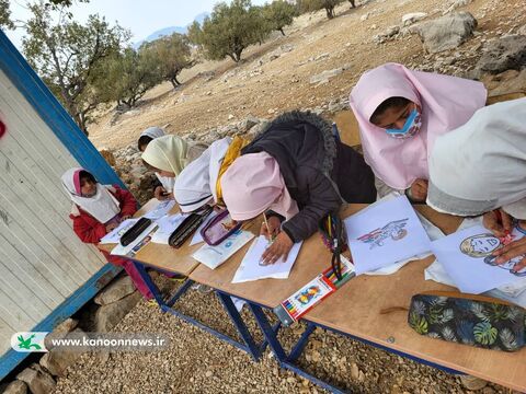 «بخوانیم برای ایران» در آبید بویر؛ اجرای برنامه‌های کتاب‌محور برای دانش‌آموزان عشایری