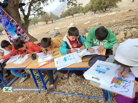 «بخوانیم برای ایران» در آبید بویر؛ اجرای برنامه‌های کتاب‌محور برای دانش‌آموزان عشایری
