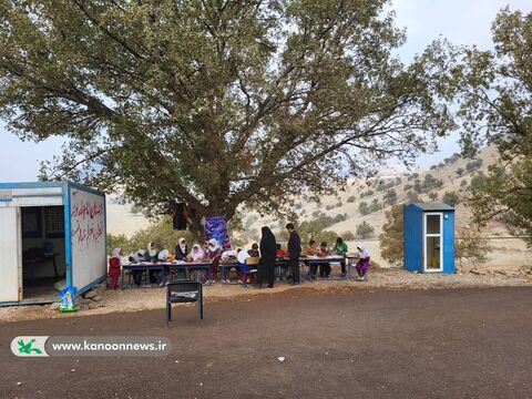 «بخوانیم برای ایران» در آبید بویر؛ اجرای برنامه‌های کتاب‌محور برای دانش‌آموزان عشایری