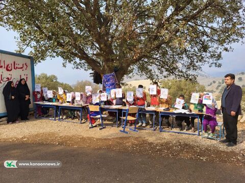 «بخوانیم برای ایران» در آبید بویر؛ اجرای برنامه‌های کتاب‌محور برای دانش‌آموزان عشایری
