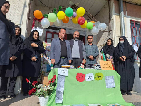 برنامه‌های هفته کتاب با کاروان «پیک امید» در مرادلوی ارشق