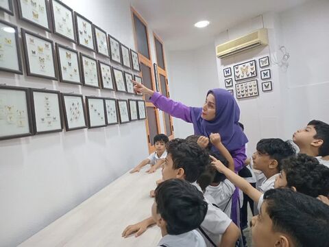 گزارش تصویری/ بازدید بیش از ۷۰۰ کودک از مرکز تخصصی علوم بندرعباس